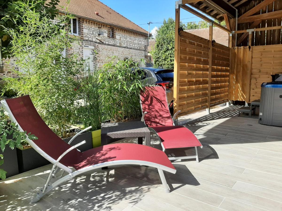 Maison Longere Les Camelias Vinneuf Екстер'єр фото